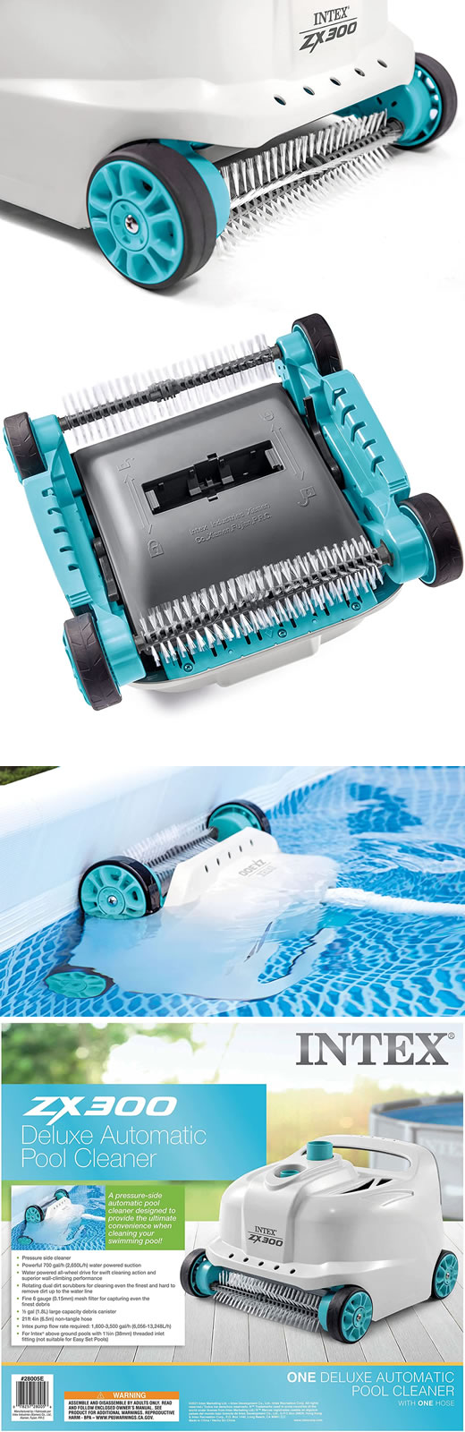 INTEX全自動プール掃除ロボットZX300